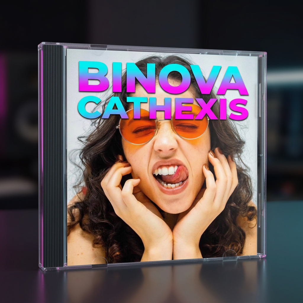 Mockup da capa de CD do álbum Cathexis